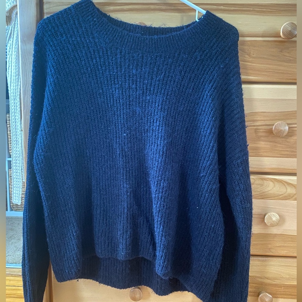 Madewell ribbed crewneck sweater - M
